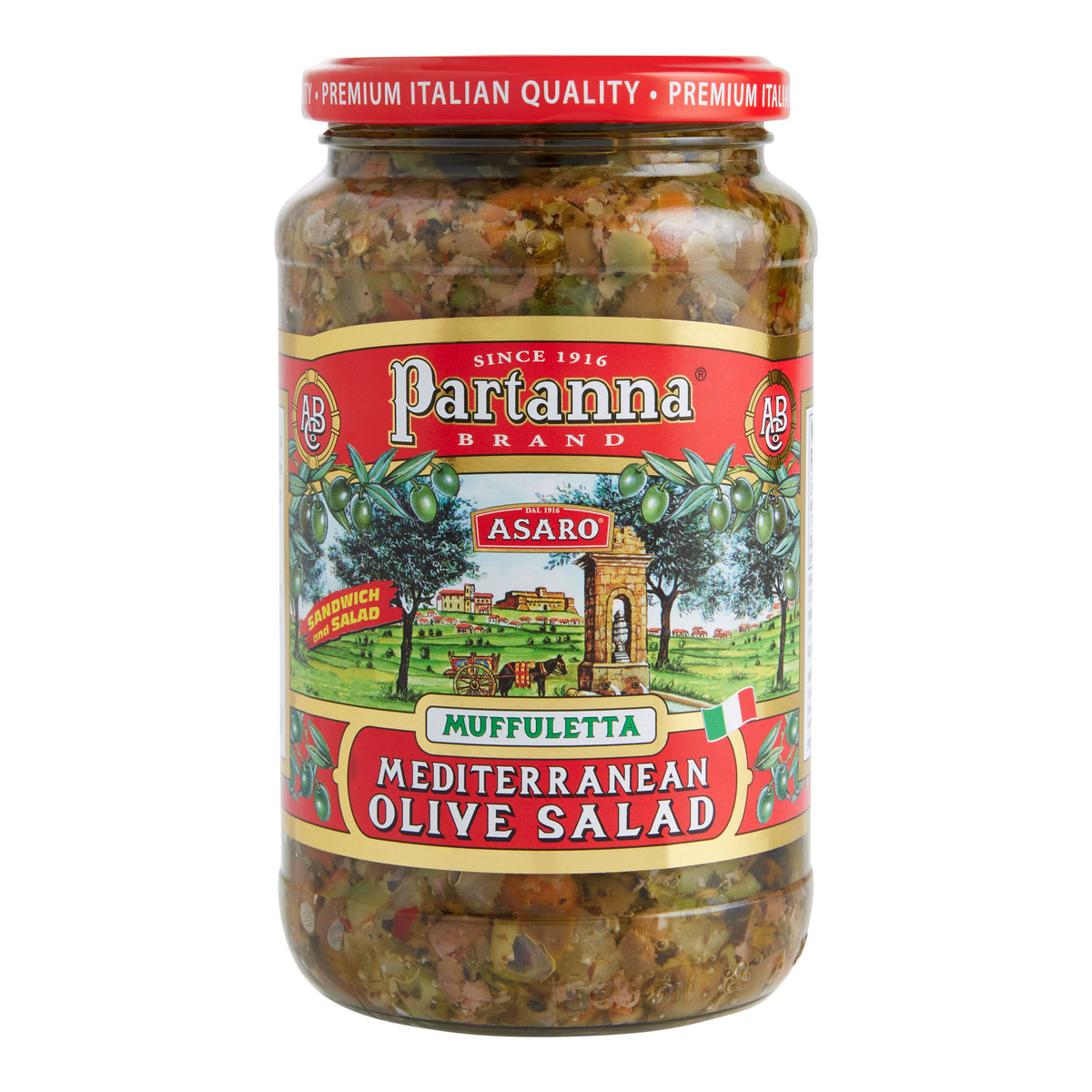Partanna Muffuletta Mediterranean Olive Salad