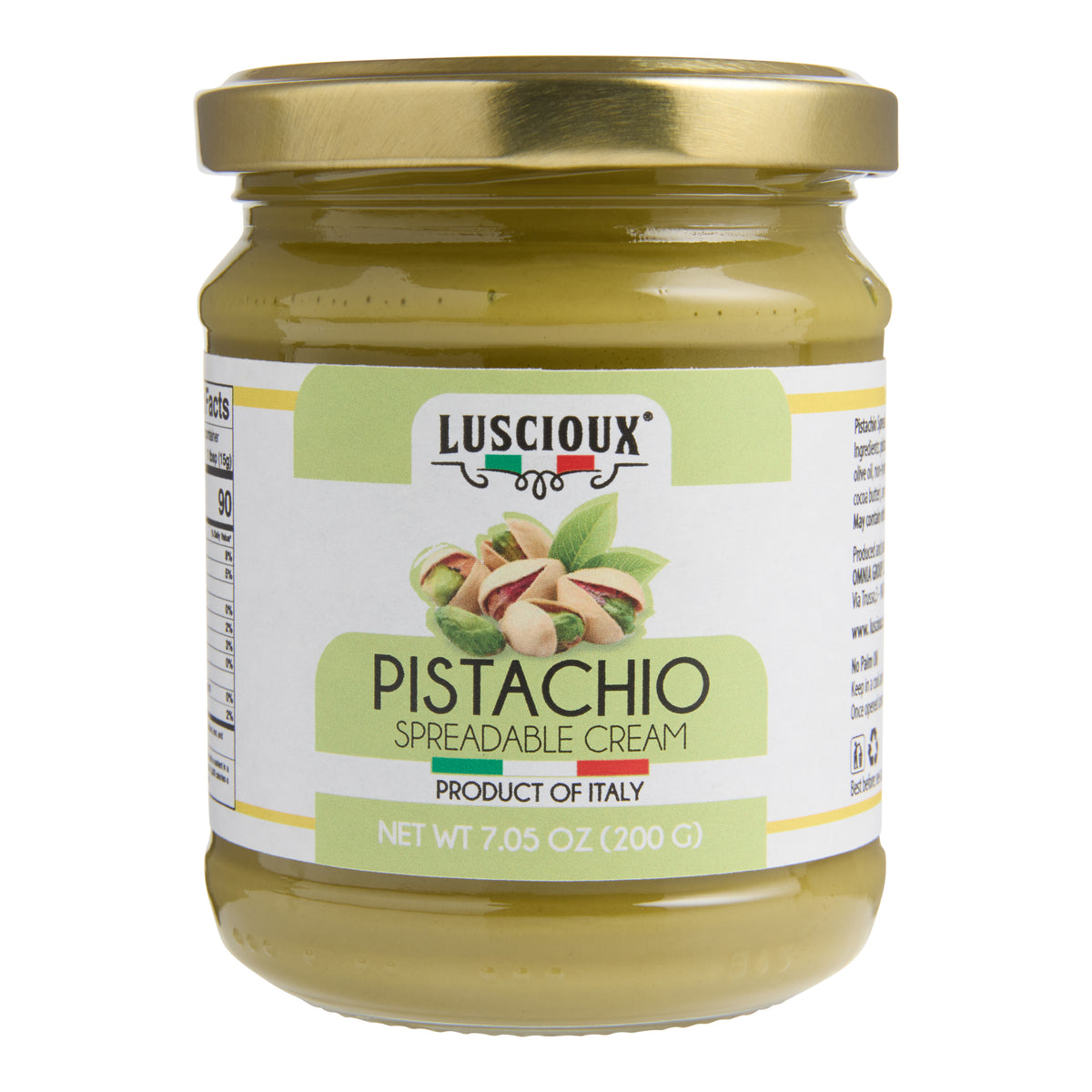 Luscioux Pistachio Cream Spread