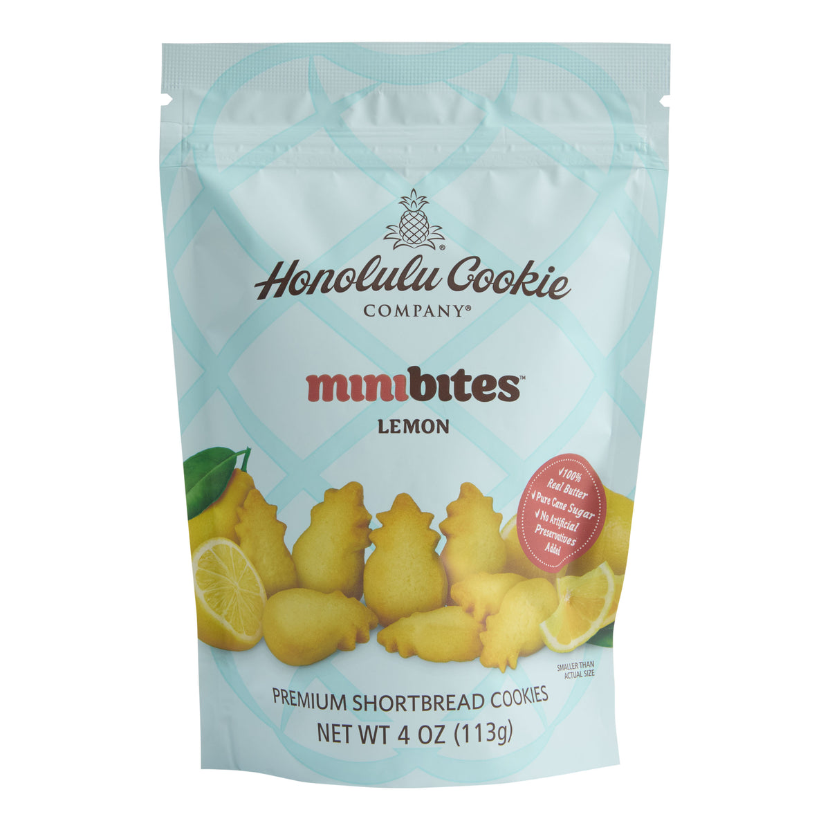 Honolulu Mini Lemon Shortbread Cookies