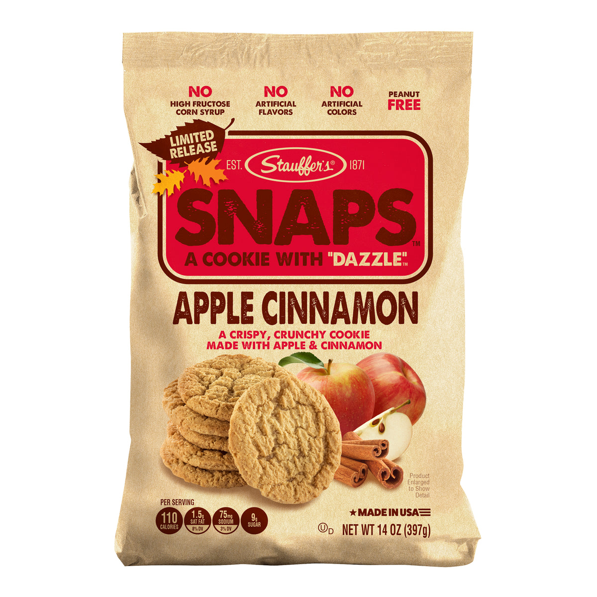 Stauffer's Snaps Apple Cinnamon Cookies