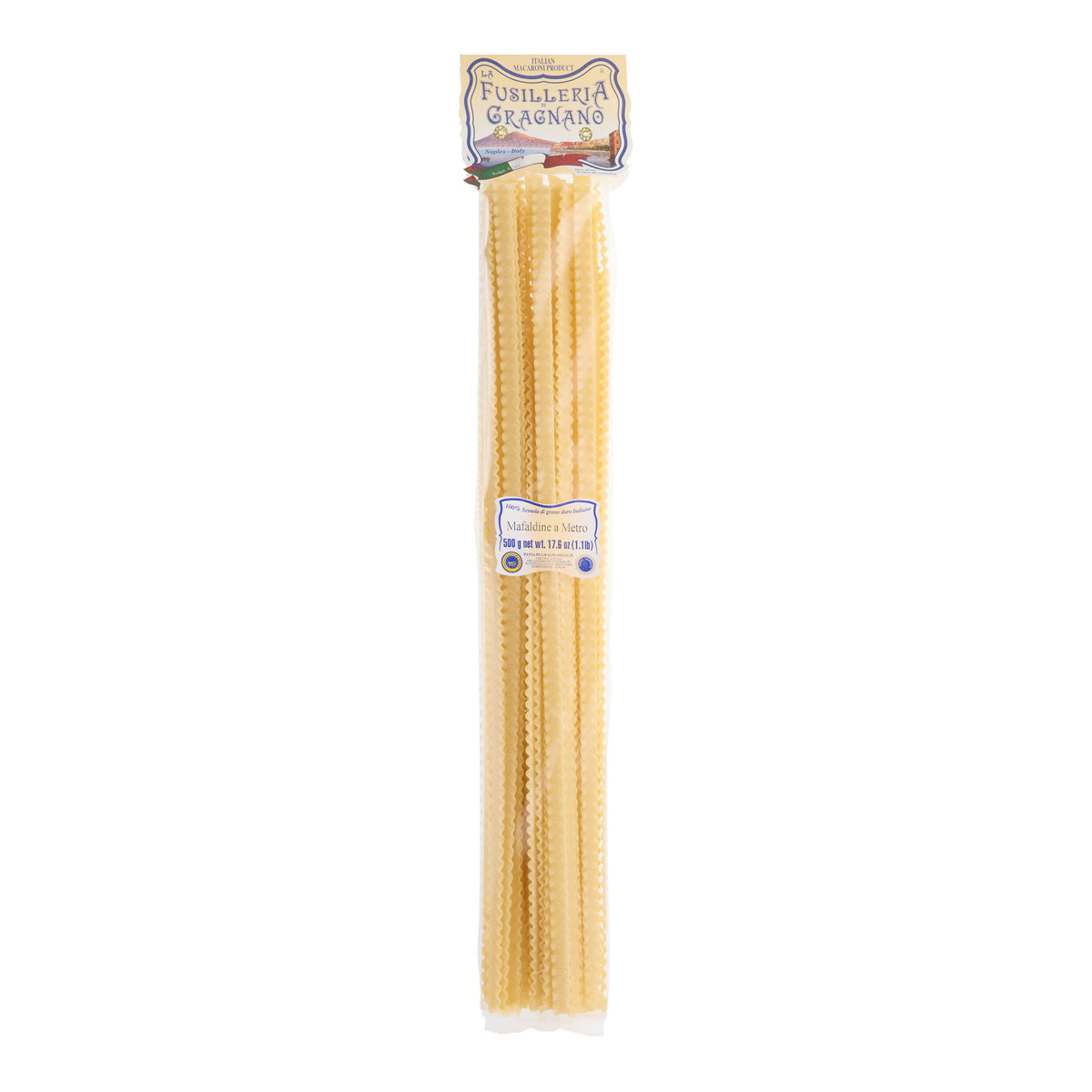 La Fusilleria Meter Long Mafaldine Pasta