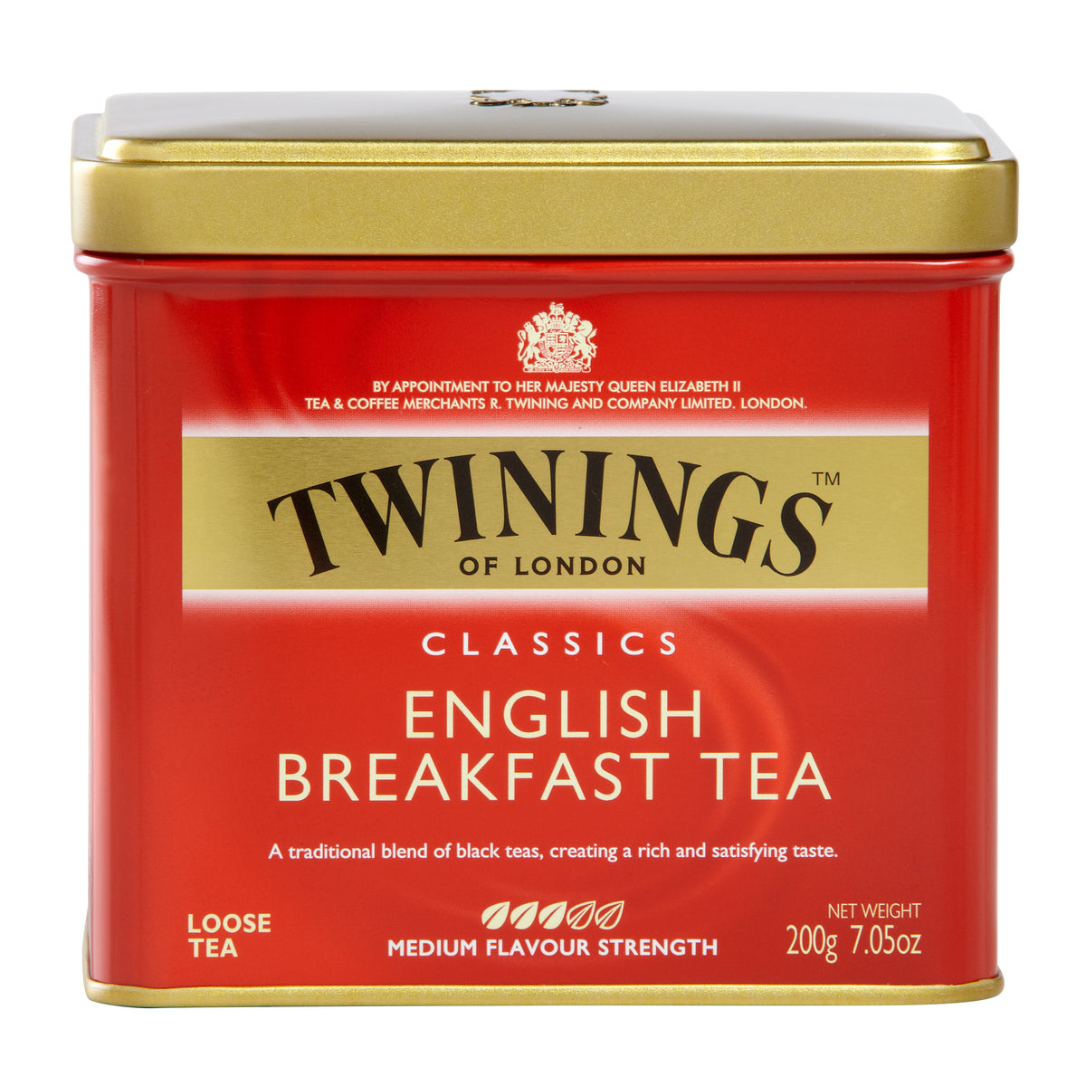 Twinings English Breakfast Loose Leaf Tea Tin