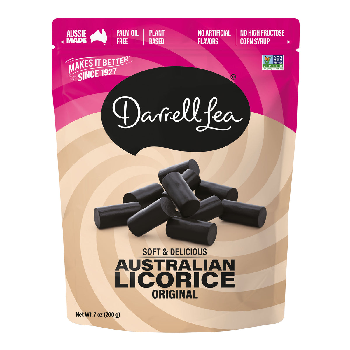Darrell Lea Original Soft Black Australian Licorice