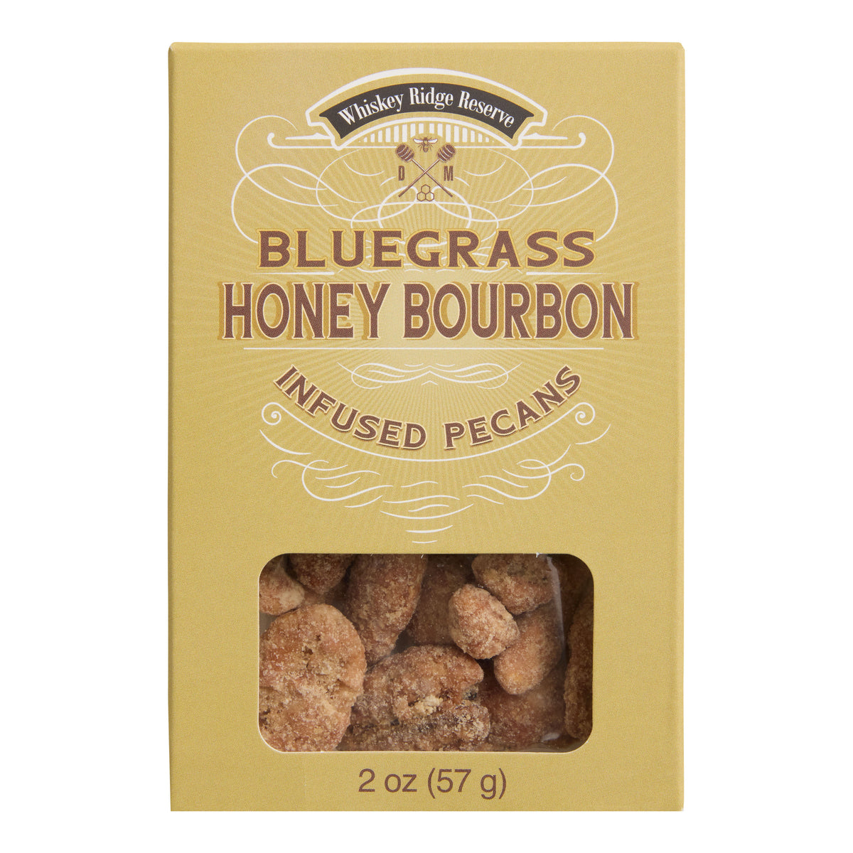 Whiskey Ridge Bluegrass Honey Bourbon Pecans Snack Size