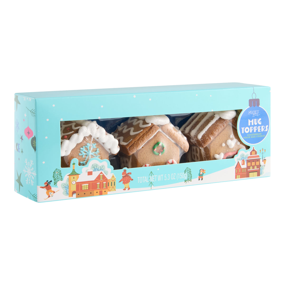 Mini Gingerbread House Mug Huggers 3 Pack