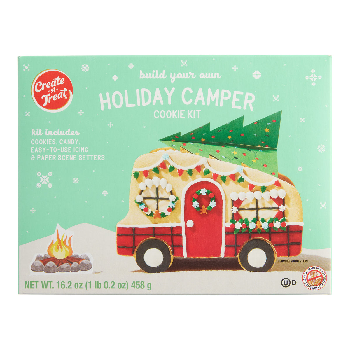 Create-A-Treat Holiday Camper Sugar Cookie Kit