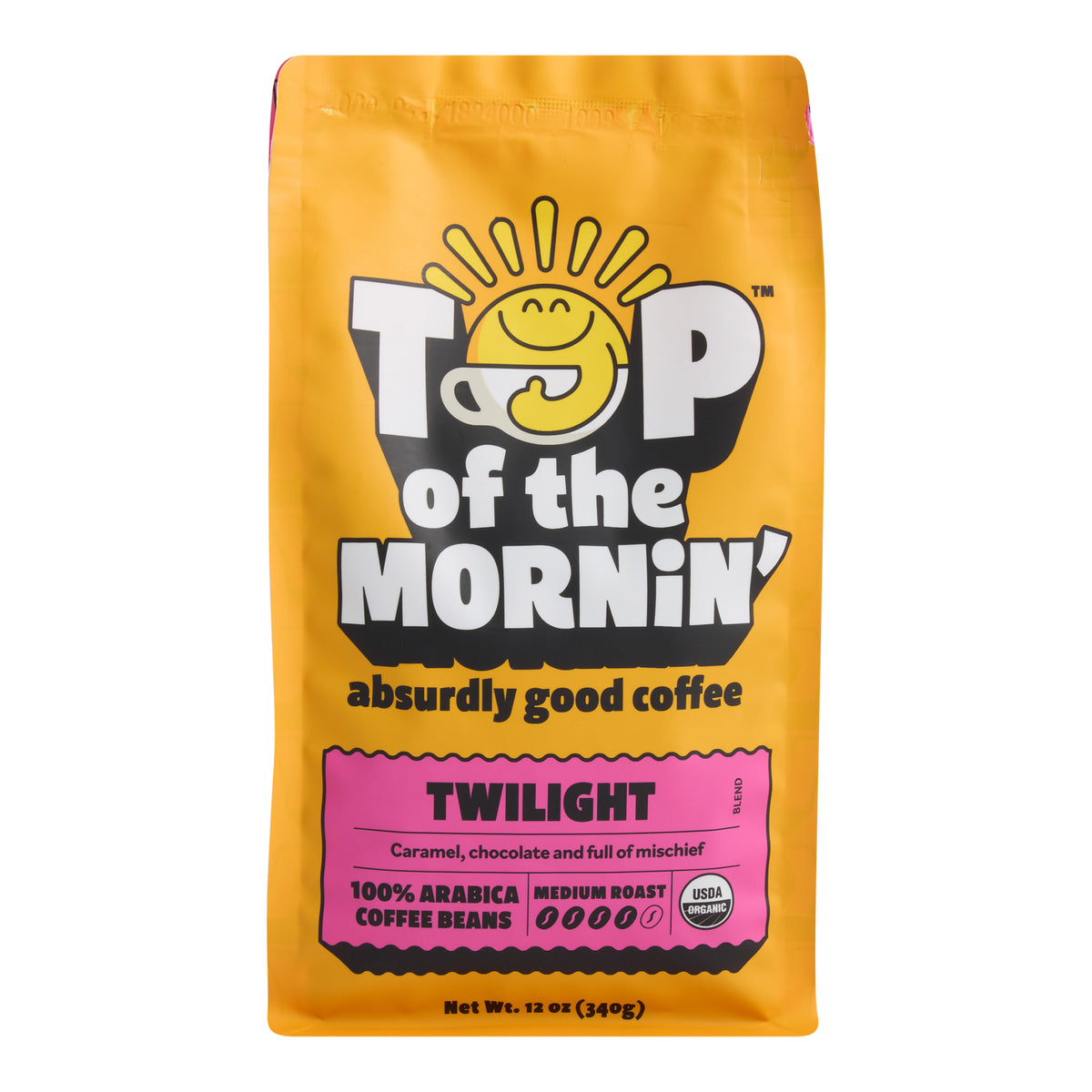 Top of the Mornin' Twilight Whole Bean Coffee 12 Oz.