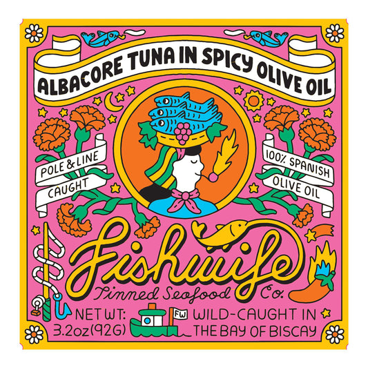 Fishwife Albacore Tuna in Spicy Olive Oil