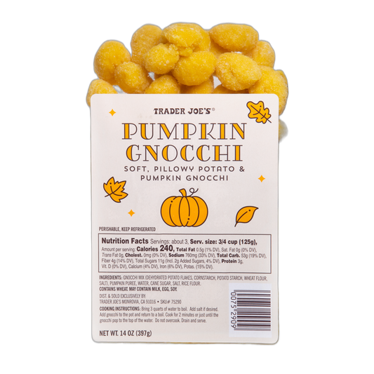 Trader Joe's | Pumpkin Gnocchi - 14 oz