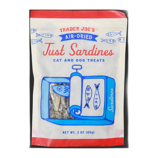 Trader Joe's | Just Sardines Cat and Dog Treats - 3 oz