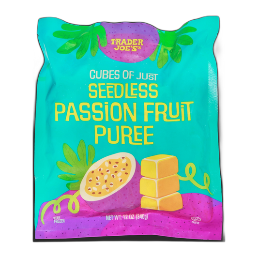 Trader Joe's | Cubes of Seedless Passion Fruit Puree - 12 oz