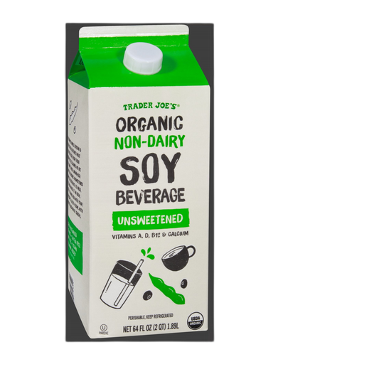 Trader Joe's | Organic Non-Dairy Soy Beverage Unsweetened