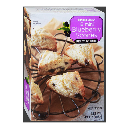 Trader Joe's | Mini Blueberry Scones - 14.4 oz