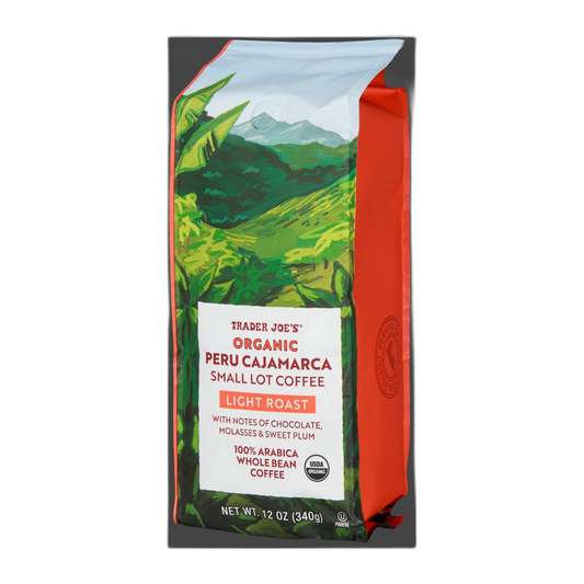 Trader Joe's | Organic Peru Cajamarca Small Lot Coffee - 12 oz