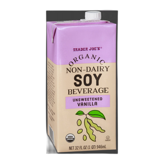 Trader Joe's | Organic Non-Dairy Unsweetened Vanilla Soy Beverage