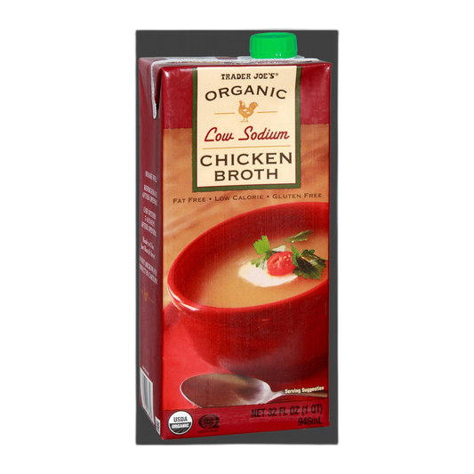 Trader Joe's | Organic Low Sodium Chicken Broth