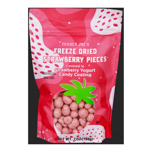 Trader Joe's | Freeze Dried Strawberry Pieces - 7 oz