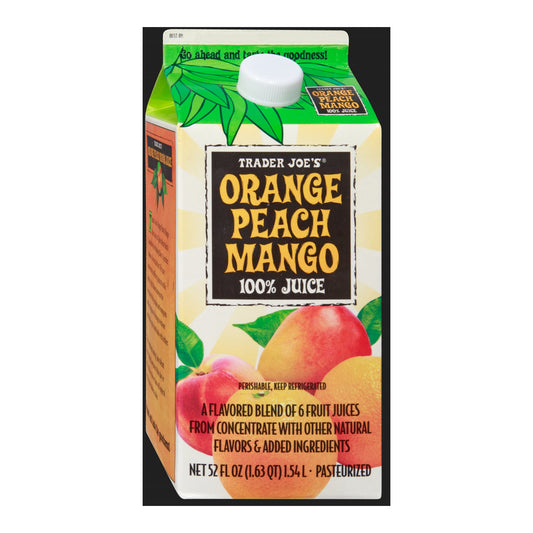Trader Joe's | Orange Peach Mango Juice