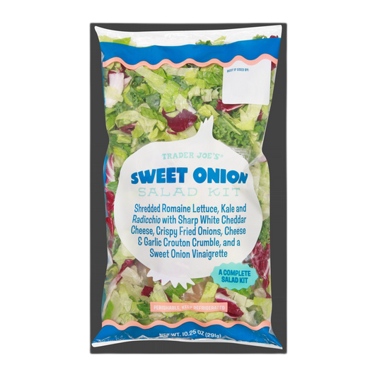 Trader Joe's | Sweet Onion Salad Kit - 10.25 oz