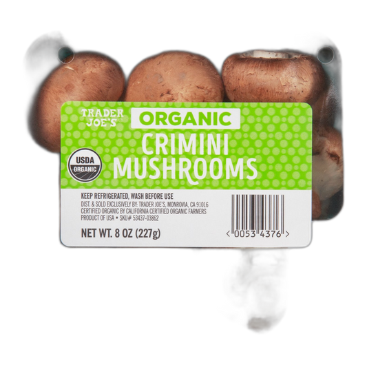 Trader Joe's | Organic Crimini Mushrooms - 8 oz