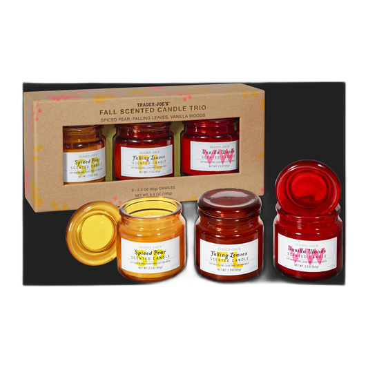 Trader Joe's | Fall Scented Candle Trio - 6.9 oz