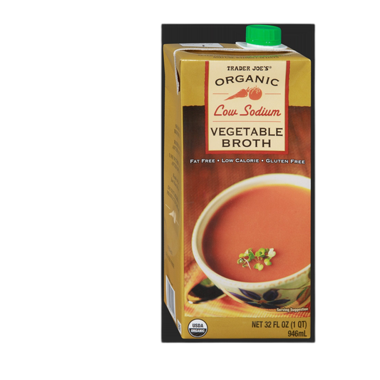 Trader Joe's | Organic Low Sodium Vegetable Broth