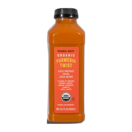 Trader Joe's | Organic Turmeric Twist Cold Pressed Juice Blend