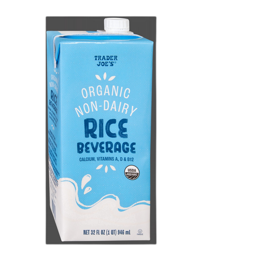 Trader Joe's | Organic Non-Dairy Rice Beverage