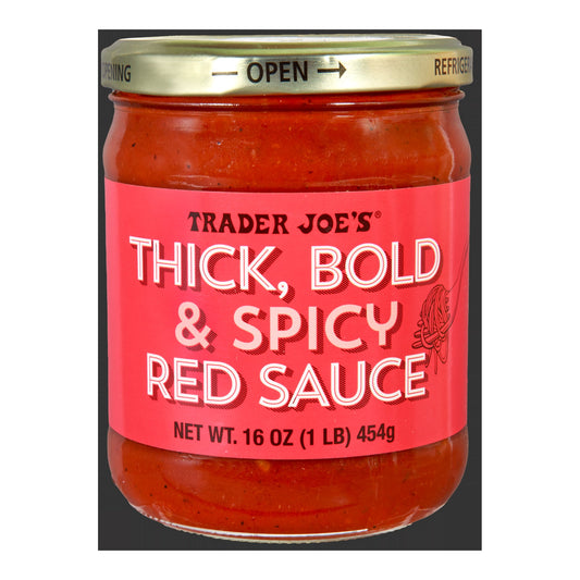 Trader Joe's | Thick, Bold & Spicy Red Sauce - 16 oz