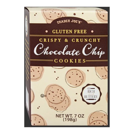 Trader Joe's | Gluten Free Chocolate Chip Cookies - 7 oz