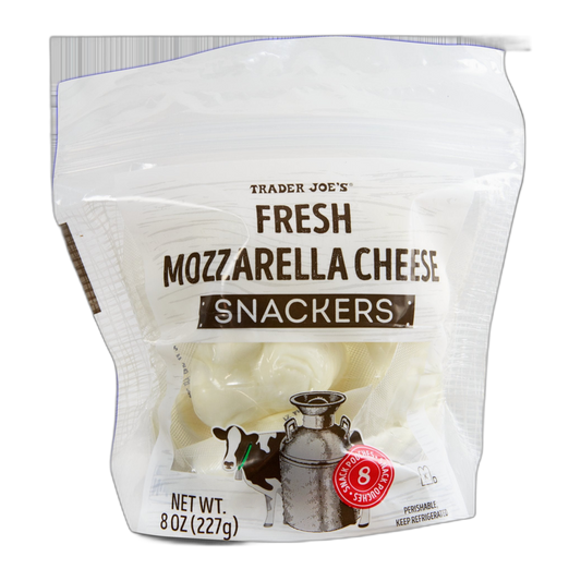 Trader Joe's | Fresh Mozzarella Cheese Snackers 8 oz