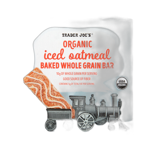Trader Joe's | Organic Iced Oatmeal Baked Whole Grain Bar - 1.27 oz