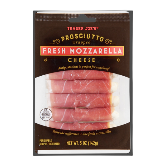 Trader Joe's | Prosciutto Wrapped Fresh Mozzarella Cheese 5 oz