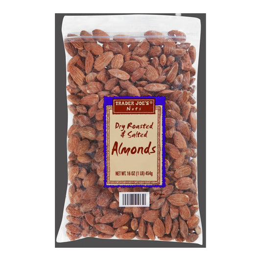 Trader Joe's | Dry Roasted & Salted Almonds 1 lb