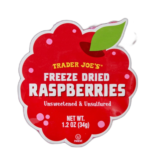 Trader Joe's | Freeze Dried Raspberries - 1.2 oz