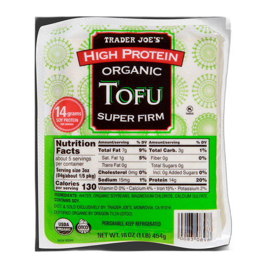 Trader Joe's | High Protein Organic Tofu - 16 oz