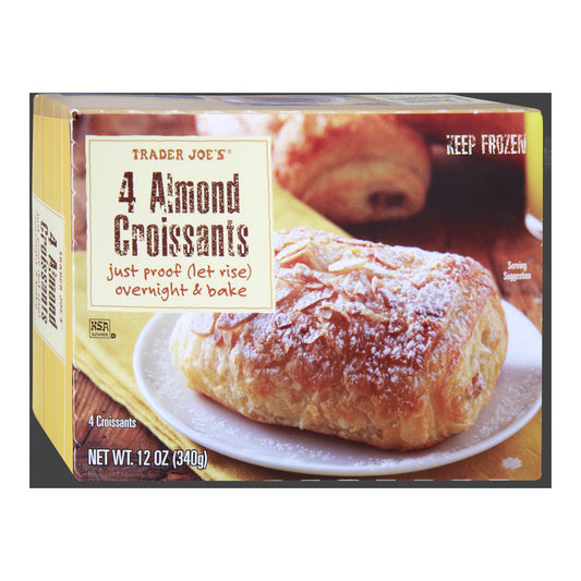 Trader Joe's | 4 Almond Croissants - 12 oz
