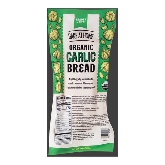 Trader Joe's | Organic Garlic Bread - 12 oz