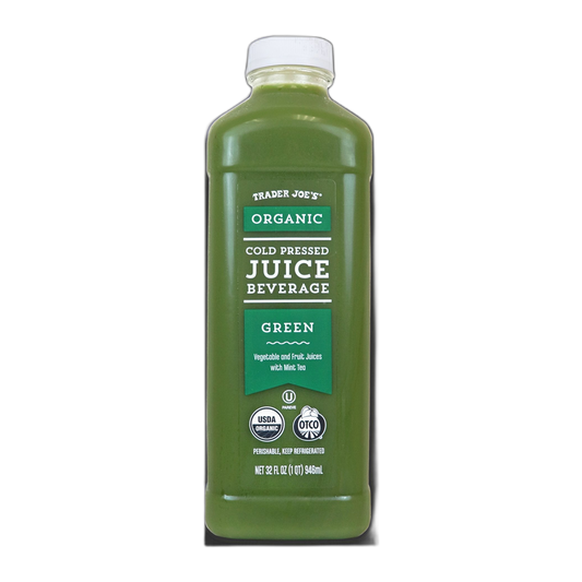 Trader Joe's | Organic Cold Pressed Green Juice Beverage