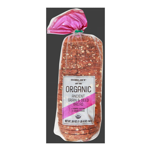 Trader Joe's | Organic Ancient Grain & Seed Bread - 20 oz