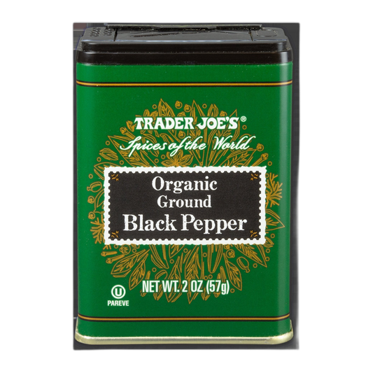 Trader Joe's | Organic Ground Black Pepper - 2 oz