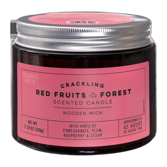 Trader Joe's | Crackling Red Fruits in the Forest Scented Candle - 11.27 oz