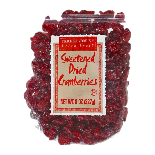 Trader Joe's | Sweetened Dried Cranberries - 8 oz