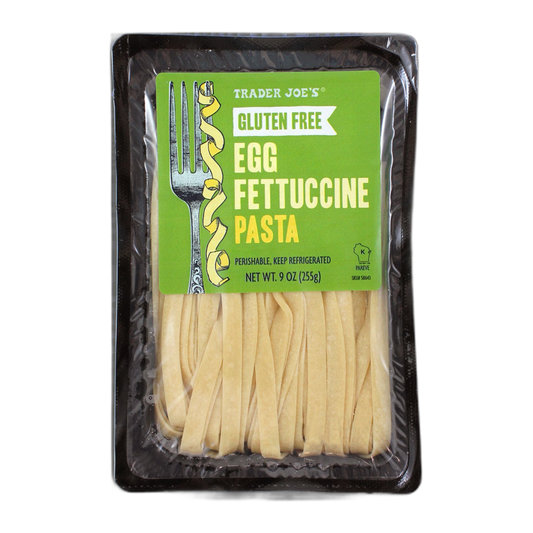 Trader Joe's | Gluten Free 
Egg Fettuccine Pasta 9 oz