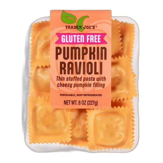 Trader Joe's | Gluten Free Pumpkin Ravioli - 8 oz
