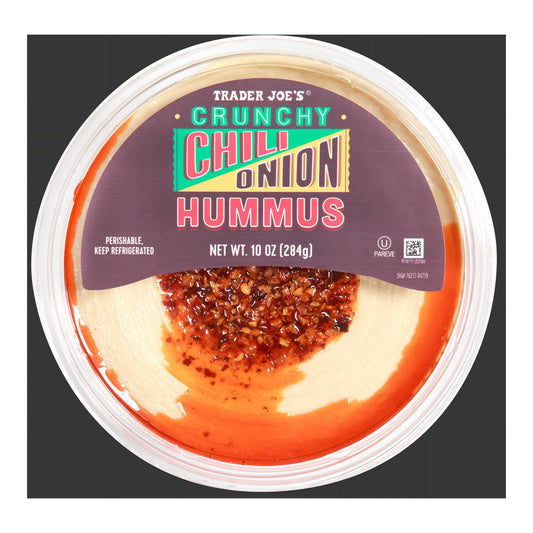 Trader Joe's | Crunchy Chili Onion Hummus 10 oz