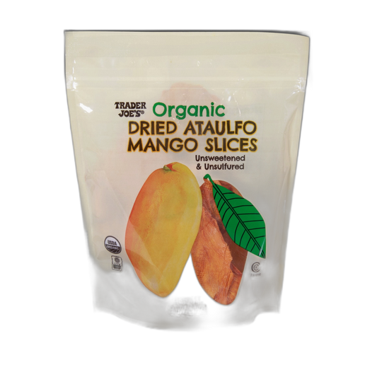 Trader Joe's | Organic Dried Ataulfo Mango Slices - 6 oz