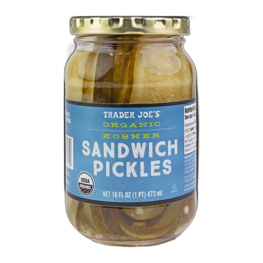 Trader Joe's | Organic Kosher Sandwich Pickles