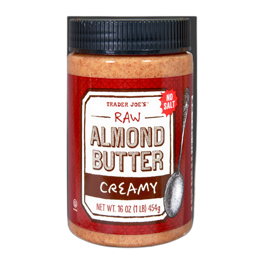 Trader Joe's | Almond Butter Raw Creamy No Salt - 16 oz