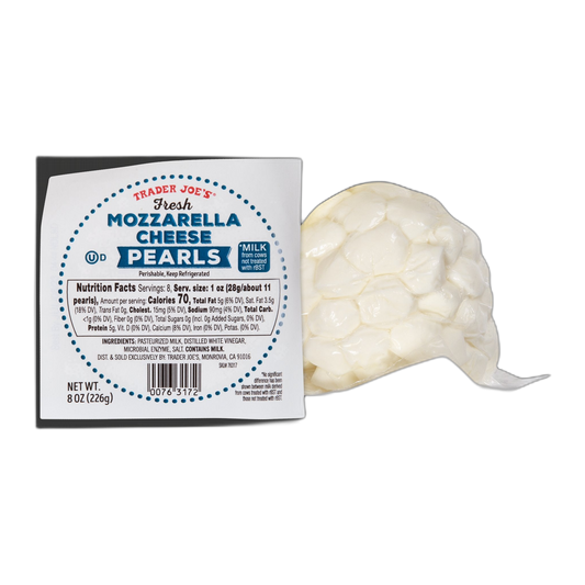 Trader Joe's | Fresh Mozzarella Pearls - 8 oz